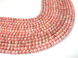 Rhodochrosite Beads, Round, 5mm-Gems: Round & Faceted-BeadXpert