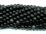 Rainbow Obsidian Beads, Round, 4mm-Gems: Round & Faceted-BeadXpert