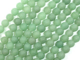 Matte Green Aventurine Beads, Round, 8mm-Gems: Round & Faceted-BeadXpert