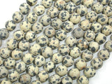 Matte Dalmation Jasper Beads, Round, 8mm-Gems: Round & Faceted-BeadXpert