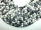 Matte Zebra Jasper Beads, Round, 10mm-Gems: Round & Faceted-BeadXpert