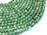 Green Spot Jasper Beads, Round, 8mm-Gems: Round & Faceted-BeadXpert