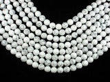 White Howlite Beads, Faceted Round, 12mm-Gems: Round & Faceted-BeadXpert