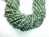 Green Spot Jasper Beads, Round, 6mm-Gems: Round & Faceted-BeadXpert