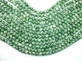 Green Spot Jasper Beads, Round, 8mm-Gems: Round & Faceted-BeadXpert