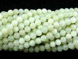 New Jade Beads, 6mm Round Beads-Gems: Round & Faceted-BeadXpert