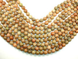 Chinese Unakite Beads, Round, 10mm-Gems: Round & Faceted-BeadXpert
