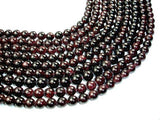 Red Garnet Beads, Round, 11mm-Gems: Round & Faceted-BeadXpert