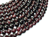 Red Garnet Beads, Round, 11mm-Gems: Round & Faceted-BeadXpert