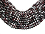 Red Garnet Beads, Round, 11mm-Gems: Round & Faceted-BeadXpert