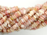 Pink Opal beads, Pebble Chips-Gems: Nugget,Chips,Drop-BeadXpert