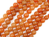 Red Aventurine, Round, 10mm beads-Gems: Round & Faceted-BeadXpert