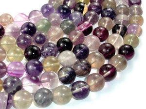 Fluorite Beads, Round, 14mm-Gems: Round & Faceted-BeadXpert