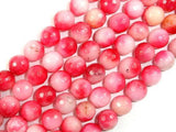 Dyed Jade Beads, Pink, Faceted Round, 10mm-Gems: Round & Faceted-BeadXpert