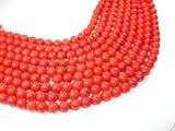 Red Howlite Beads, 10mm Round Beads-Gems: Round & Faceted-BeadXpert
