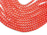 Red Howlite Beads, 10mm Round Beads-Gems: Round & Faceted-BeadXpert