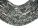 Black Labradorite Beads, Larvikite, 8mm(8.5mm) Round Beads-Gems: Round & Faceted-BeadXpert