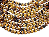 Tiger Eye, 14mm Round Beads-Gems: Round & Faceted-BeadXpert