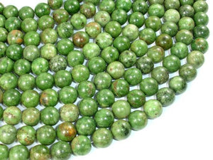 Green Opal Beads, 10mm, Round Beads-Gems: Round & Faceted-BeadXpert