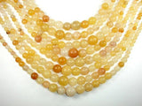 Yellow Jade Beads, 6mm - 14mm Graduated Round Beads, 18 Inch-Gems: Round & Faceted-BeadXpert