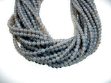 Gray Agate Beads, 6mm Round Beads-Gems: Round & Faceted-BeadXpert