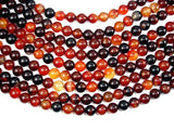 Sardonyx Agate Beads, Round, 10mm-Gems: Round & Faceted-BeadXpert