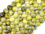 Yellow Turquoise Beads, 10mm Round Beads-Gems: Round & Faceted-BeadXpert