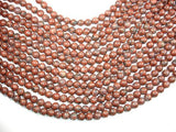 Red Sesame Jasper Beads, 8mm Round Beads-Gems: Round & Faceted-BeadXpert