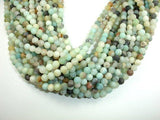 Matte Amazonite Beads, 6mm Round Beads-Gems: Round & Faceted-BeadXpert