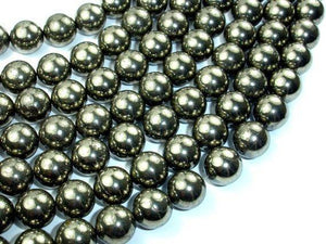 Pyrite Beads, 12mm Round Beads-Gems: Round & Faceted-BeadXpert