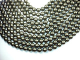 Pyrite Beads, 12mm Round Beads-Gems: Round & Faceted-BeadXpert