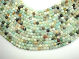 Matte Amazonite Beads, 6mm Round Beads-Gems: Round & Faceted-BeadXpert