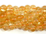 Genuine Citrine Beads, 9.3mm Round Beads-Gems: Round & Faceted-BeadXpert