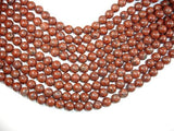 Red Sesame Jasper Beads, 10mm Round Beads-Gems: Round & Faceted-BeadXpert