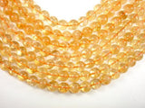 Genuine Citrine Beads, 9.3mm Round Beads-Gems: Round & Faceted-BeadXpert