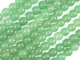 Green Aventurine Beads, 8mm, Round Beads-Gems: Round & Faceted-BeadXpert