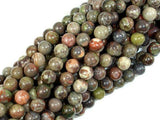 Rainforest Agate Beads, 6mm Round Beads-Gems: Round & Faceted-BeadXpert