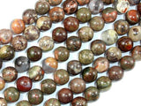 Rainforest Agate Beads, 10mm Round Beads-Gems: Round & Faceted-BeadXpert