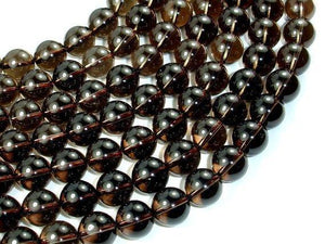 Smoky Quartz, 12mm Round Beads-Gems: Round & Faceted-BeadXpert