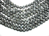 Black Labradorite Beads, 12mm Round Beads-Gems: Round & Faceted-BeadXpert