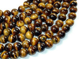 Tiger Eye, 12mm Round Beads-Gems: Round & Faceted-BeadXpert