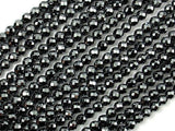 Hematite, 4mm Faceted Round Beads-Gems: Round & Faceted-BeadXpert