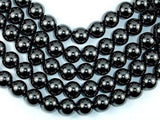 Hematite, 12mm Round Beads-Gems: Round & Faceted-BeadXpert