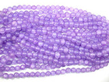 Dyed Jade- Lavender, 8mm Round Beads-Gems: Round & Faceted-BeadXpert