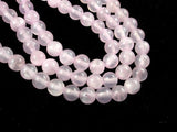 Dyed Jade, Light Pink, 8mm Round Beads-Gems: Round & Faceted-BeadXpert