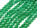 Dyed Jade- Green, 6mm Round Beads-Gems: Round & Faceted-BeadXpert