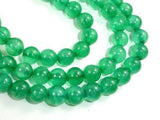 Dyed Jade- Green, 6mm Round Beads-Gems: Round & Faceted-BeadXpert