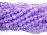 Dyed Jade- Lavender, 8mm Round Beads-Gems: Round & Faceted-BeadXpert