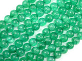 Dyed Jade- Green, 8mm Round Beads-Gems: Round & Faceted-BeadXpert