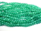 Dyed Jade- Green, 8mm Round Beads-Gems: Round & Faceted-BeadXpert